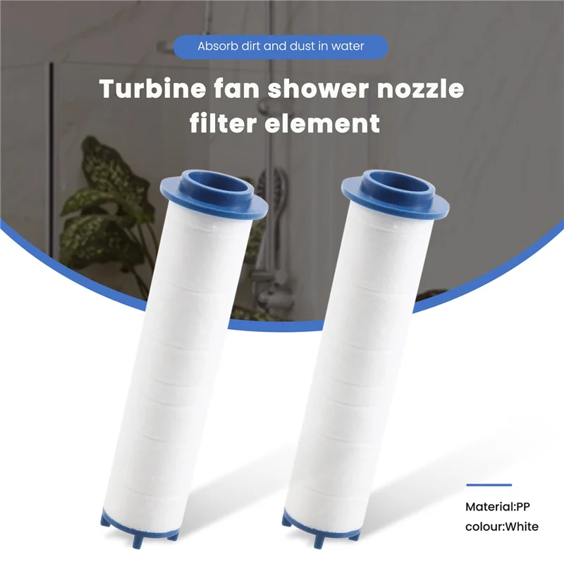 

AEE3-12Pcs Turbo Fan Shower Head Filters--Used For Propeller Driven Handheld Shower Head High Pressure - Shower Head