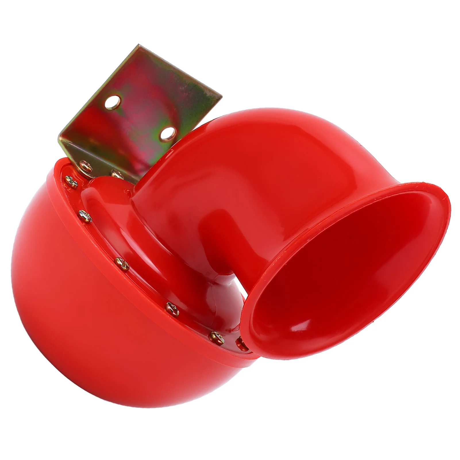 Car Horn 150db Red Air Horn Electric  Horn Cow Sound Metal Horn for Truck Train Boat Motorcycle Car Electric Air  Horn view 3