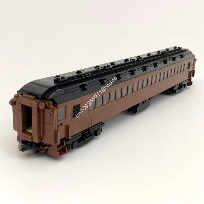 945pcs Moc Train Series1:48 Pennsylvania Railroad P70 Passenger Coach Blocks Diy Assembly Bricks Toys for Kids Holiday Gift