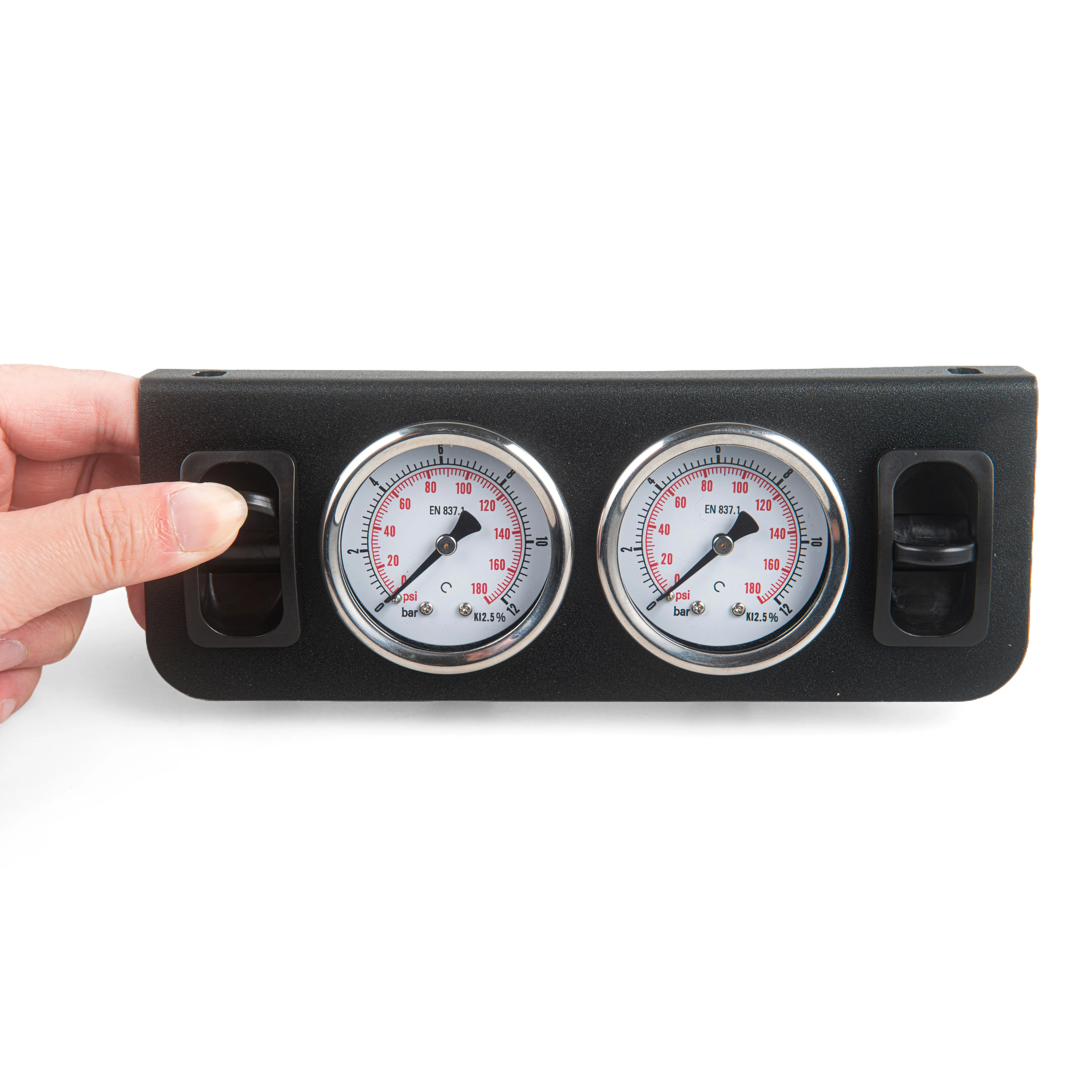 

Panel interruptores bomba aire con válvula manual dual para control flujo aire en asientos camiones y automóvi
