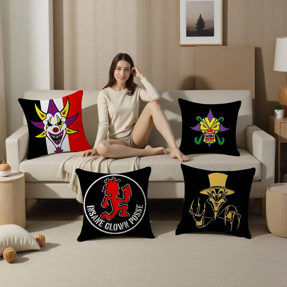 BAND Insane Clown Posse Lucky Dragon pillow cover sofa cushion cover home room decoration children gift