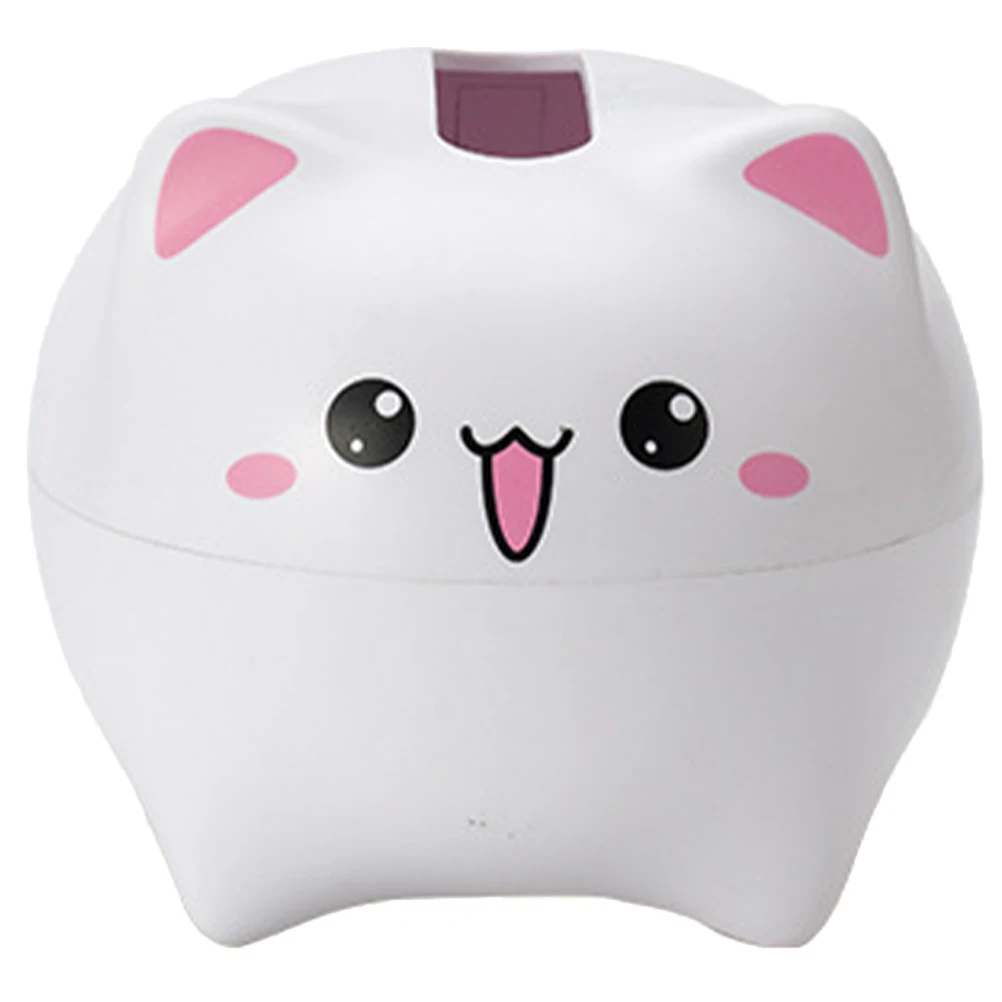 

Cute Cat Shape Tissue Box Holder White Color Facial Napkin Dispenser Container Home Office Decor Storage Accessories