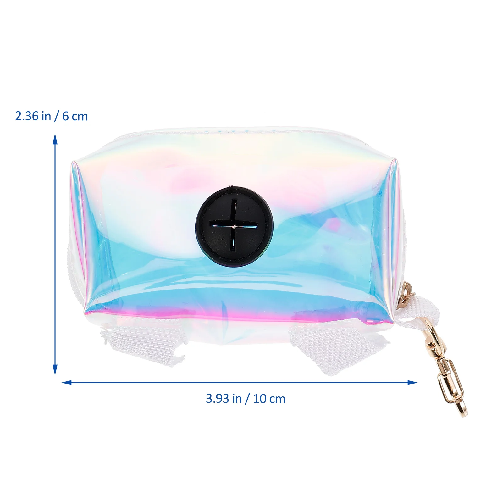 Poop Bag Dog Waste Carrier Dispenser Puppy Holder Bags Trash Container Pet Pouch Zinc Alloy