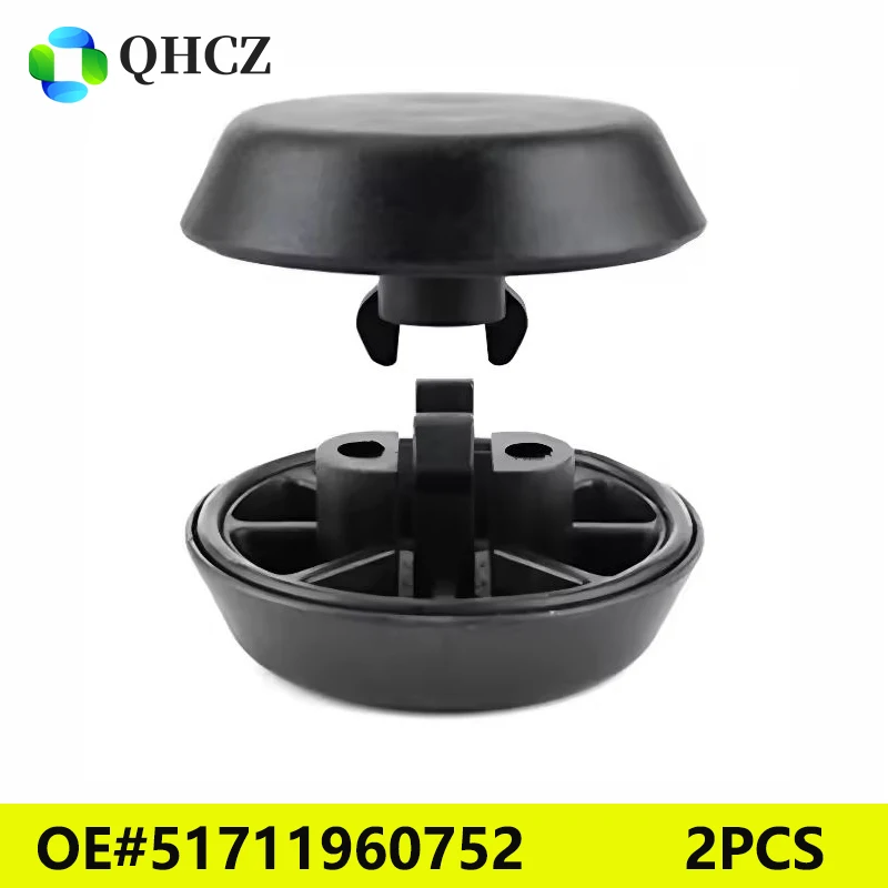 2PCS  E36 318 323 325 M3 Jack Point Pad Support Plug Lift Block OE#51711960752 - Vehicle Lift Accessories