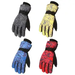 Ridding Gloves 1 Pair Practical Cozy Breathable  Full Finger Outdoor Snowboard Gloves for Outdoor