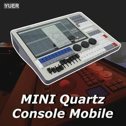 MINI consola de cuarzo V16 Titan, controlador de iluminación de escenario para iluminación de fiesta, consola de luces de escenario DMX clásica, embalaje de estuche de vuelo