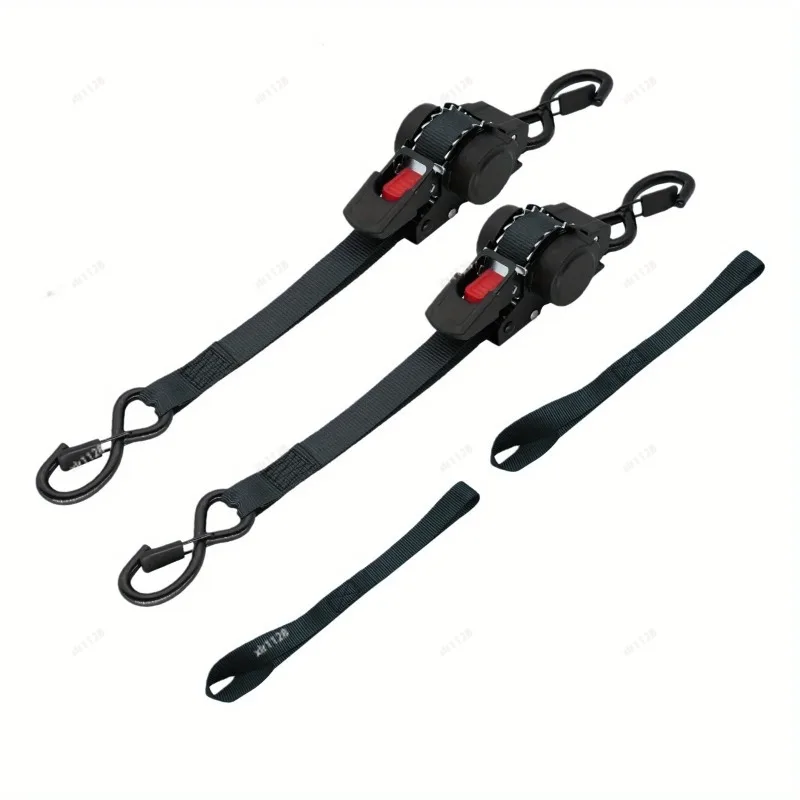 Automatic Heavy-Duty Shrink Belt， A Utomatic Recovery Ratchet Ratchet Tie Down，With Automatic Scaling Tensiometer，
