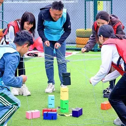 Tower Building Game Team Outdoor Cooperative Play Toys Creative Movement School Company Fun Juguetes Divertidos Para Adultos