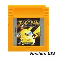 GBC Game Cartridge 16 Bit Video Game Console Card Pokemon Blue Crystal Golden Green Red Silver Yellow Multi-language for GBC/GBA