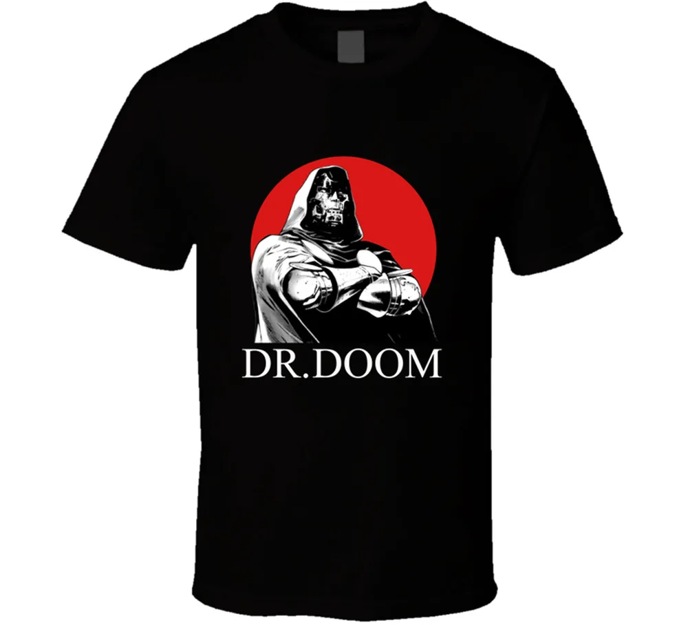 Doctor DOOM, Dr. Hero, superhero cartoon power Love Fan T Shirt Gift New