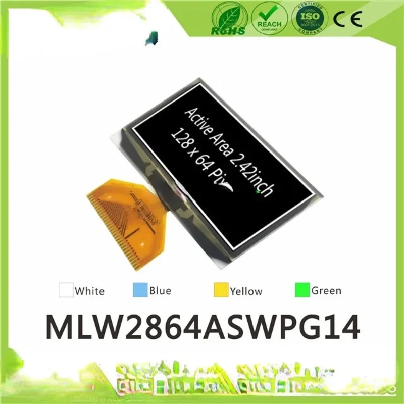 Параллельный/SPI/IIC/I2C 2,42 дюйма 128X64OLED 12864 Графический матричный экран SSD1309IC
