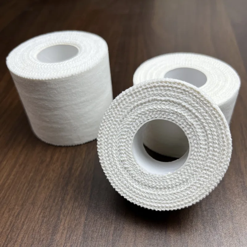 2,5/3,8/5 CM * 10 M Baumwolle Selbst-klebe Sport Band Für Finger Knöchel Schutz Handgelenk unterstützung Verstauchung Feste Medizinische Bandage Wunde Wrap – Detail 2