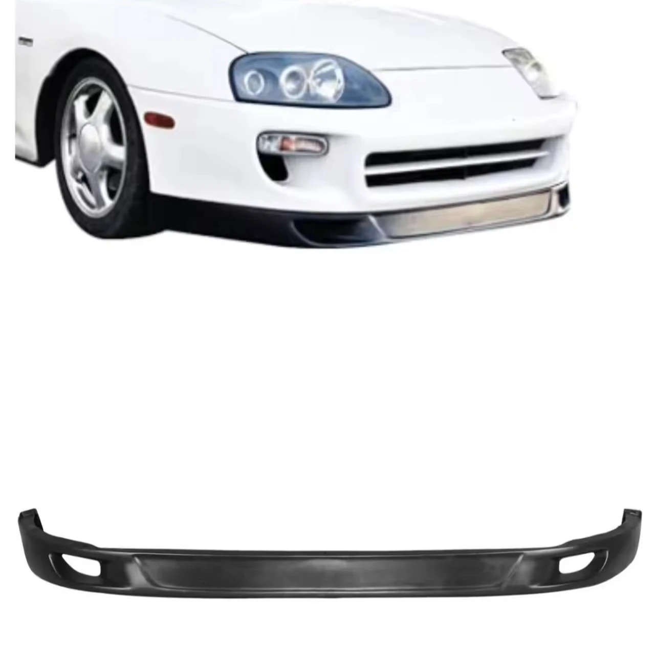 

Black Front Bumper Lip for Toyota Supra MK4 From 1993 - 1998