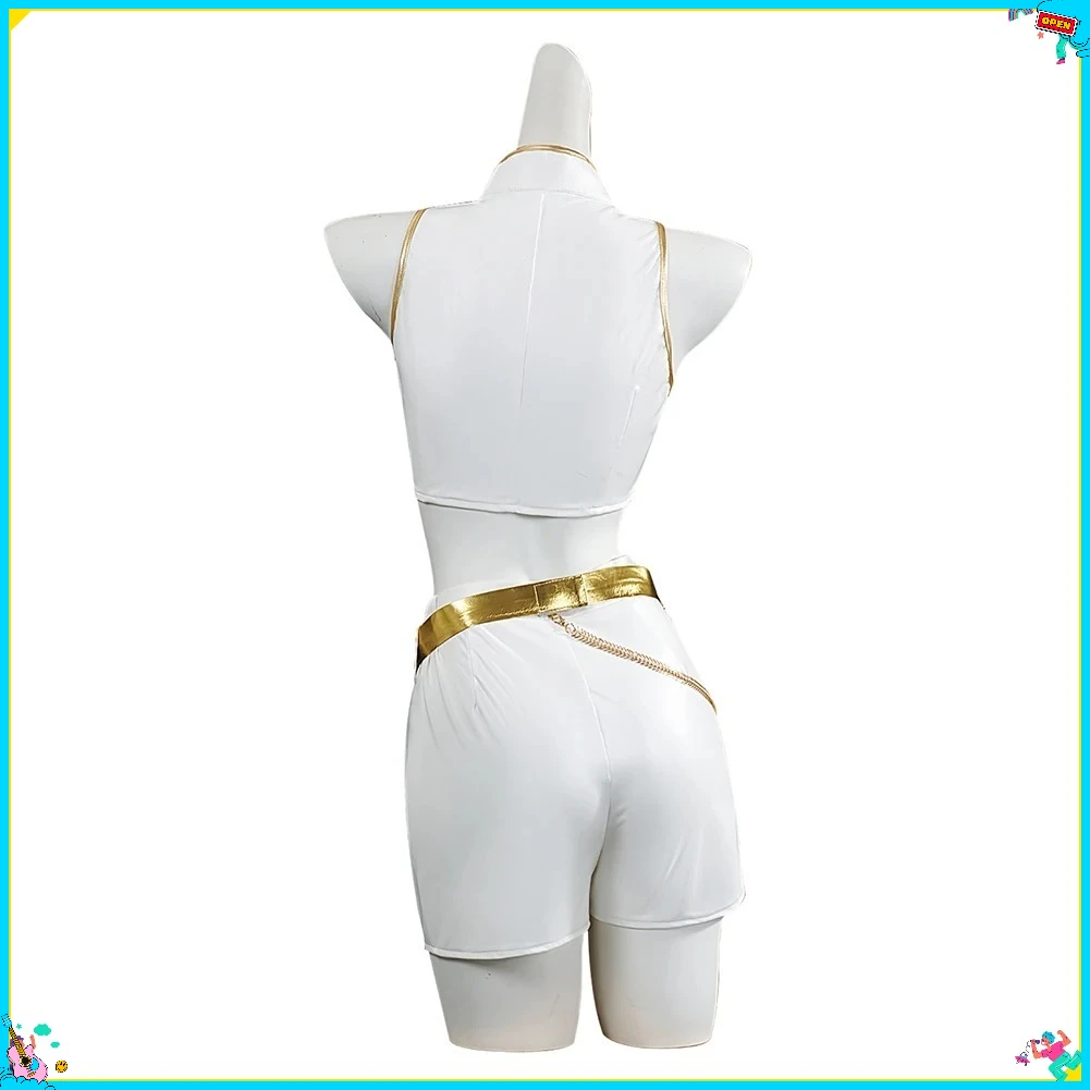 Girls Rumi Zoey Mira Cosplay KPop Demon Hunters Cosplay Costume Children Black Golden Suit Halloween Huntrix Role Playing Outfit - Image 2