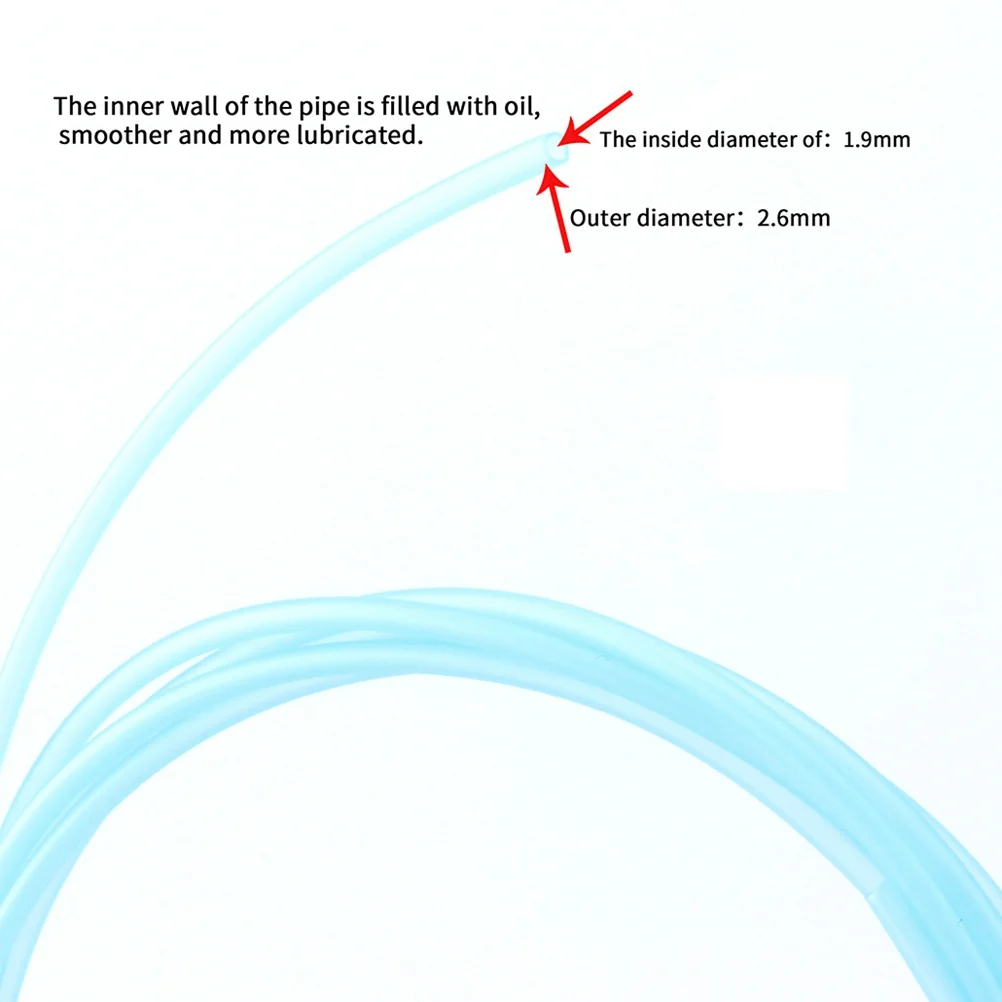 

4 м тормозной трос переключения, сердечник, защитный рукав из ПТФЭ, велосипедный провод, смазочный сердечник с низким трением, подходит для дороги, горы