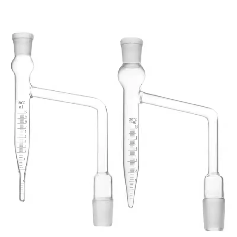 Toluene moisture determination tube, petroleum analyzer, receiving tube, oil-water separator