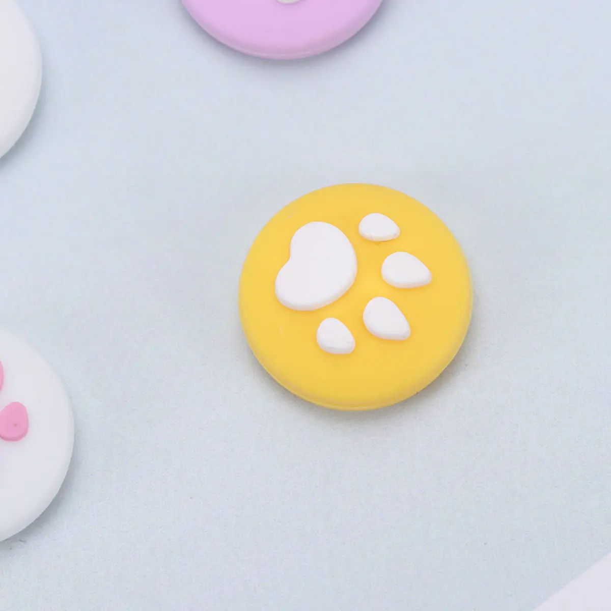 4 قطعة كم حماية الروك سيليكون القط مخلب تصميم عصا التحكم غطاء عدم الانزلاق أداء الألعاب محسن اختيار هدية