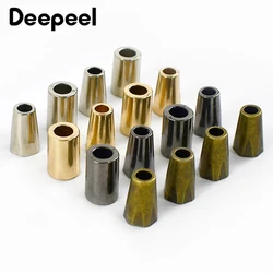 Deepeel 30 pezzi in metallo toggle stopper cord end fibbie cappello corda blocco tappo decorazione abbigliamento fai da te giacca maglione pulsante accessori