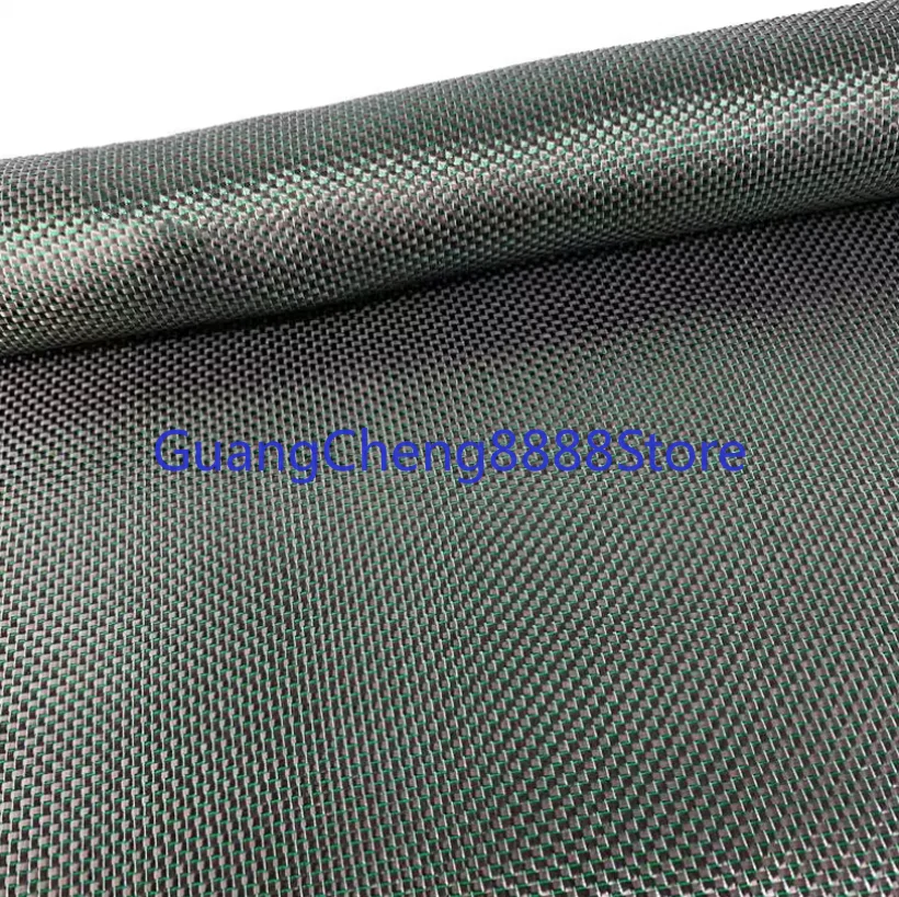 Single-line Green Wire Car Motorcycle Helmet Wrap Decoration Modified Sports Goods Carbon Fiber Cloth