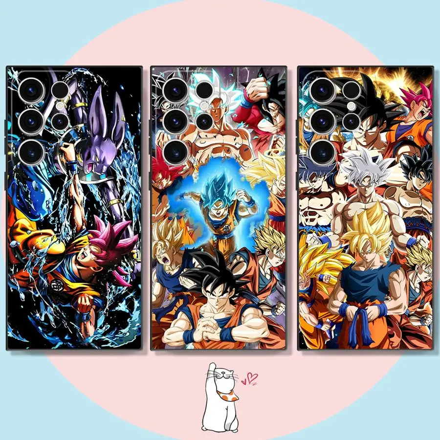 

Dragon Ball Cool Anime Goku Soft Cover Phone Case for Samsung Galaxy S20 FE S23 FE S22 Plus S25 Ultra S24Ultra S21 S21+ S24