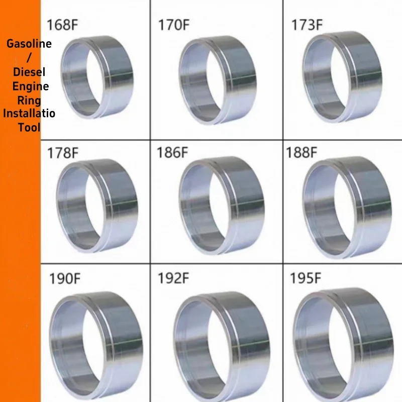 

Инструменты для установки и ремонта поршневых колец дизельного генератора, диаметр цилиндра 68-95 мм