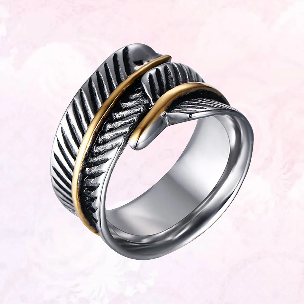 Stainless Steel Ring for Women Men Unisex Fashion Jewelry Gift Birthday Graduation Anniversary Wedding Party Souvenir