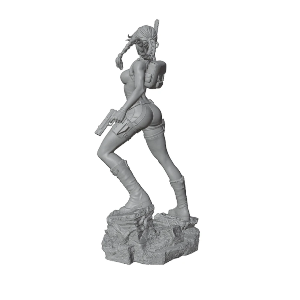 Figura de resina sin pintar 75mm para coleccionismo y juegos de rol - imagen 2