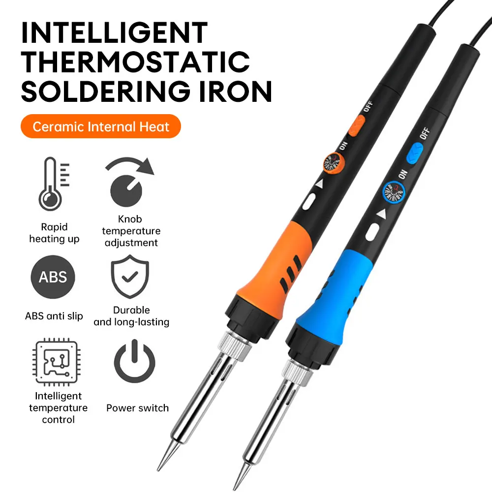 Soldering Iron 60W Ceramic Internal Heat Intelligent Thermostatic Electric Soldering Lron For Soldering And Repair