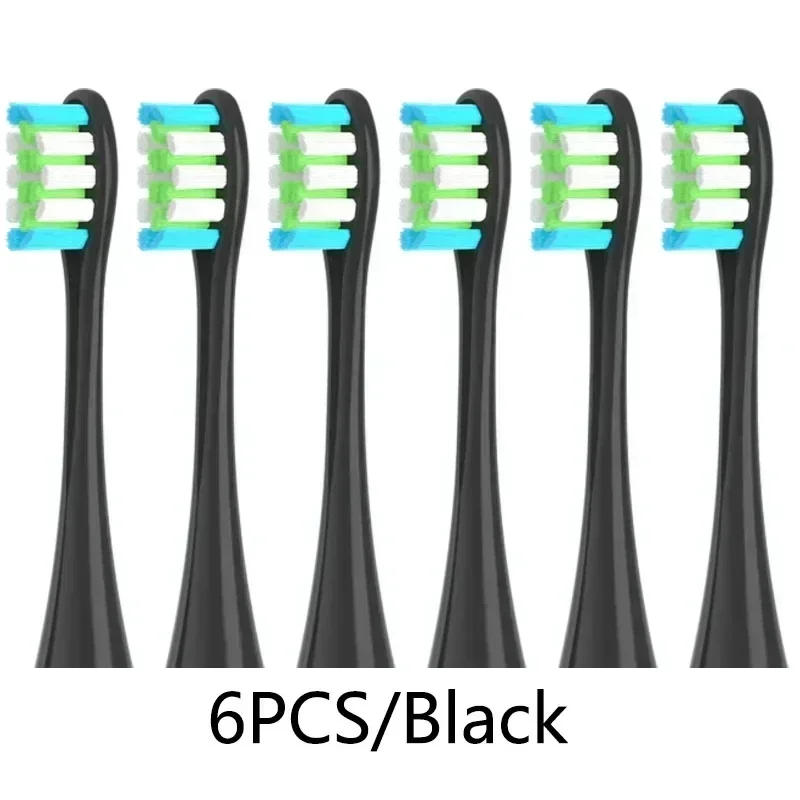 Replacement Brush Heads for Oclean X PRO/Z1/F1/One/Air 2/SE 4PCS Soft DuPont Electric Toothbrush Vacuum Sealed Packaged