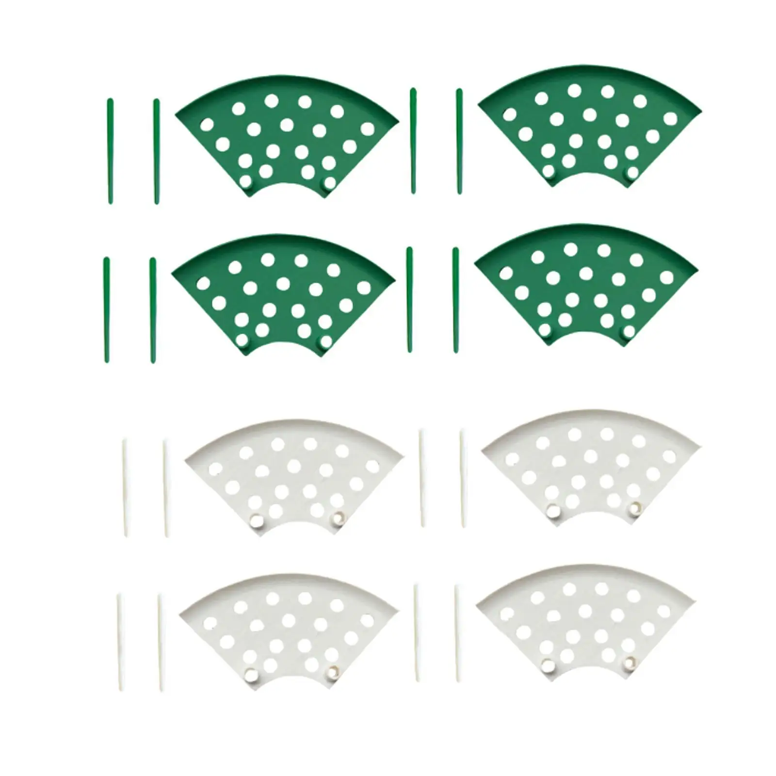 4Pcs Strawberry Supports Lightweight Keep Berries Clean with Stakes Reusable Easy to Install Waterproof Strawberry Growing Racks