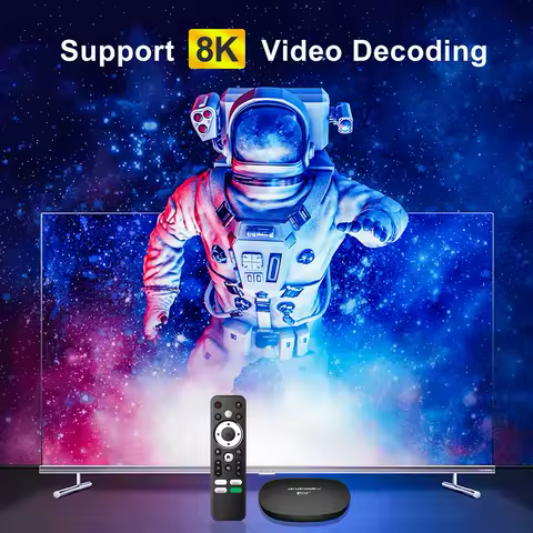 TV98 ATV Android 13.0 Smart TV Box Dual WIFI BT4.0 4K HD Media Player 1GB 8GB/2GB 16GB Android TV Box Allwinner H313 Quad Core