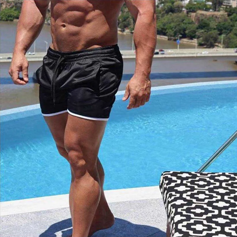 New Breathable Mesh Men's Sports Shorts, Motorcycle, Sports Shirt, Basketball, Beach Pants, Fitness, Gym Training, Summer image 5
