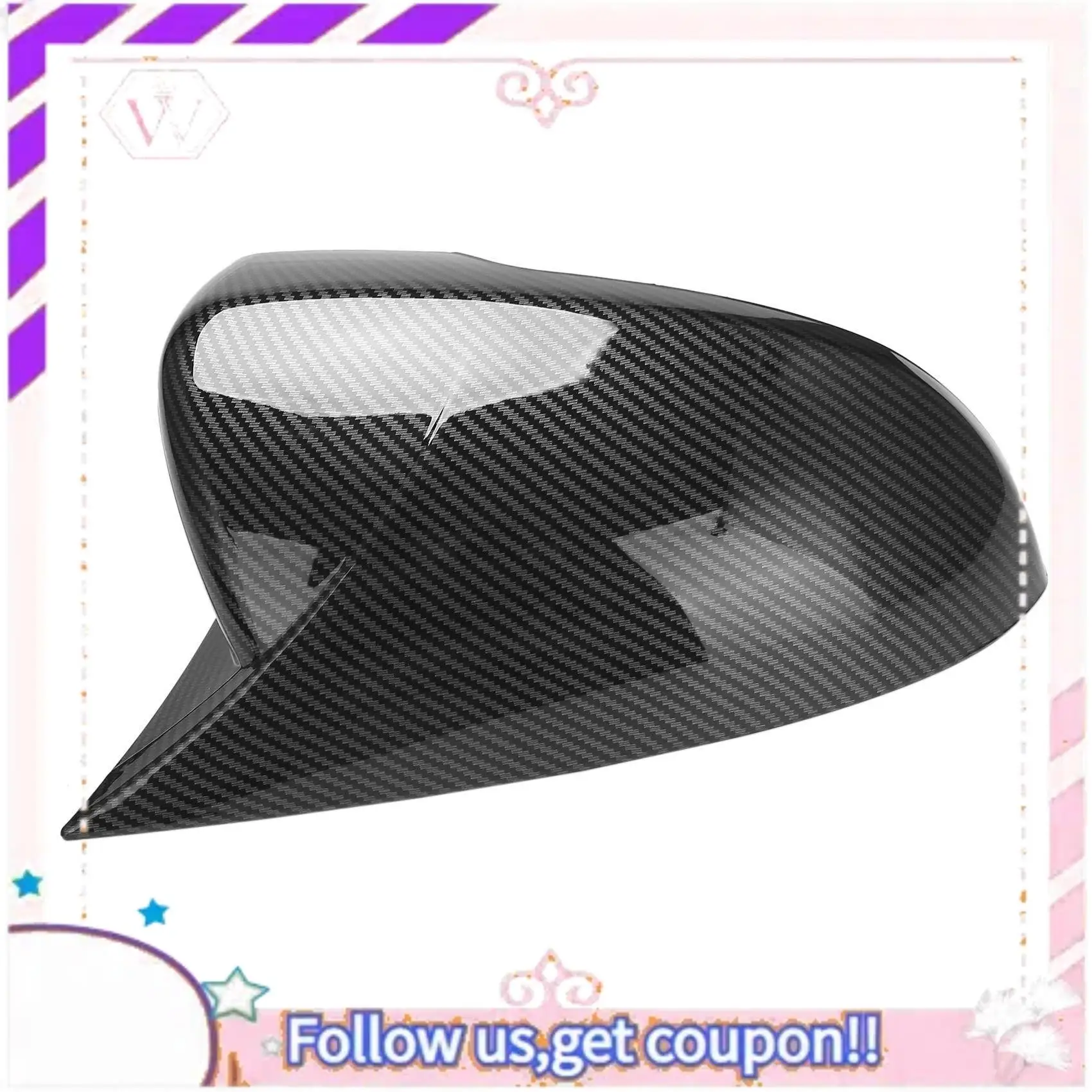 

Easy To Use Car Ox Horn Rearview Side Glass Mirror Cover Trim Frame Side Mirror Caps For Hyundai Tucson 2015-2020