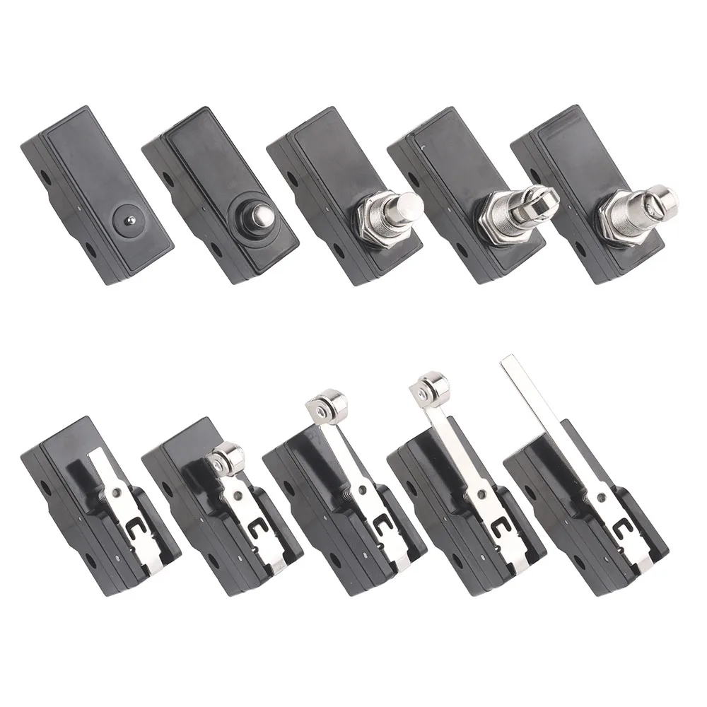 1Pcs LXW5 11N1 11N2 11G1 11G2 11G3 11Q1 11Q2  11Z  travel witches button Limit Switch 3 Screw Terminal Micro Switch Momentary image 3
