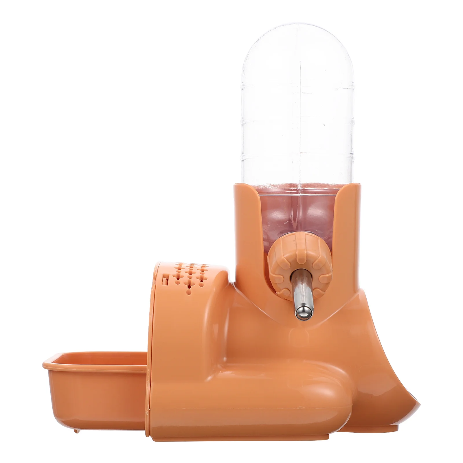 Professional Hamster Feeder Multi-Function Water Bottle Non-Slip Bottom Design Easy Clean Disassemble Leakproof Screw Lid