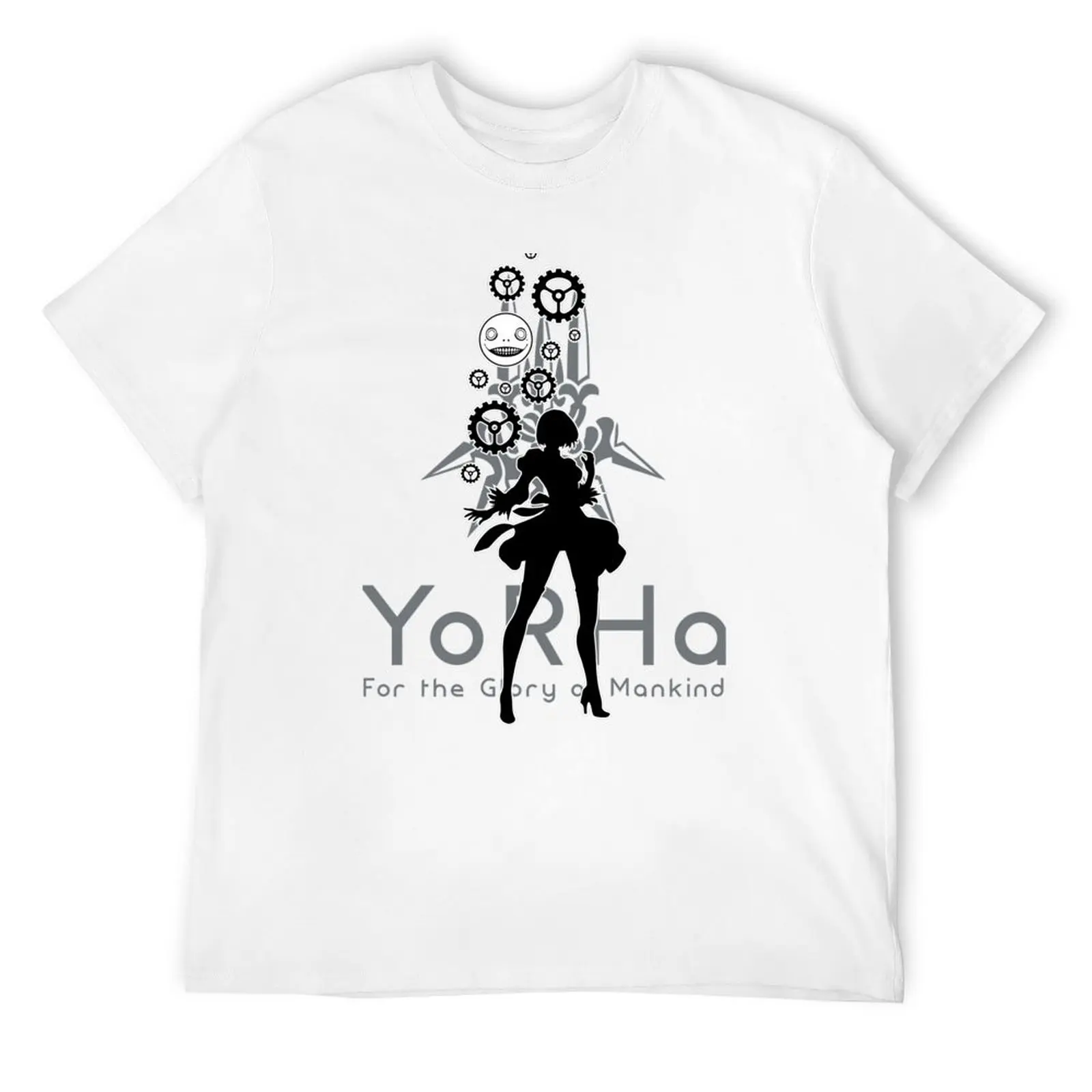 

NieR Automata - 2B YoRHa T-Shirt cheap stuff tops custom shirt Short sleeve tee men
