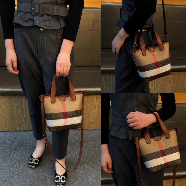 

Elegant Leather Diaper Bag For Women Luxury Crossbody Bag Minimalist Designer Tote Vintage Style Large Capacity Purse