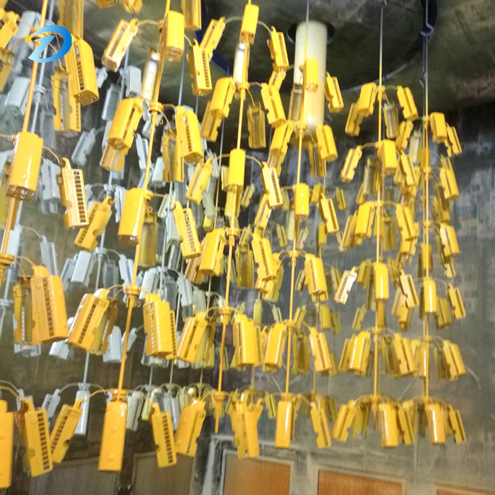 Automatic Powder Coating Line Systems for Manufacturing Plants Drying Oven and Spray Booths Metal Substrate