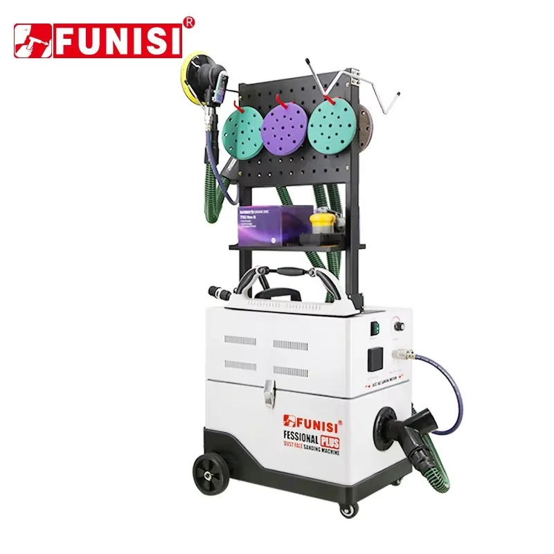 Dual Pneumatic Manufacturer Body Repair Equipment Dust Free Dry Sanding Machine For Automotive