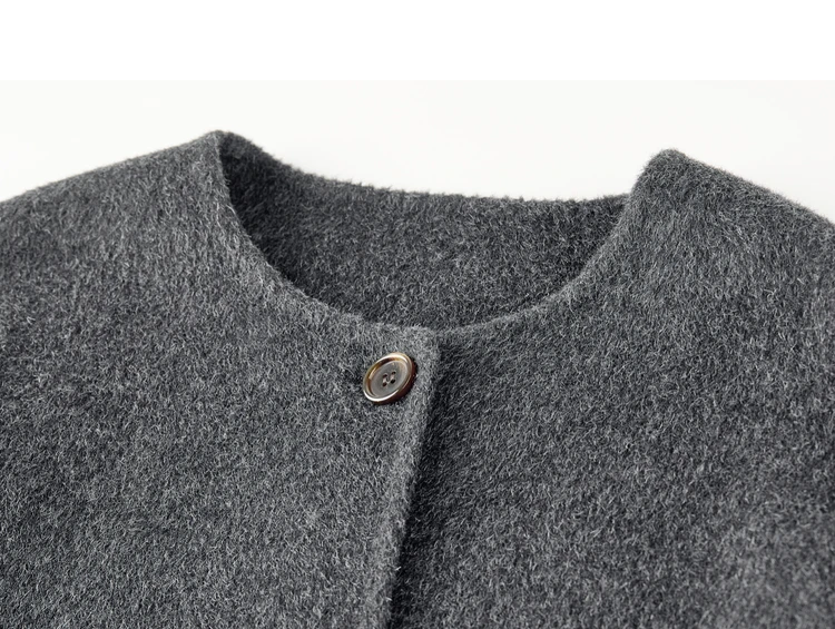 SENTUBILA Damen-Wollmäntel 2026 Winter O-Ausschnitt Langarm-Jacken Einfarbig Locker Sitzend Warme Oberbekleidung Damenbekleidung W54OG2425 – Detail 31
