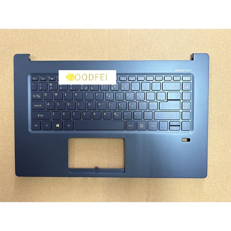 Nieuw Origineel Voor Acer Swift SF515-51T SF515-51 Zilveren Laptop Palmsteun Hoofdgeval Toetsenbord C Cover Behuizing Accessoires