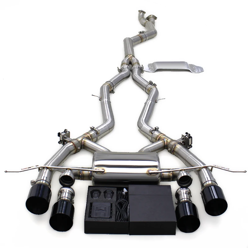 

For Escape Catback for BMW M3/M4 G80/G82/G8X S58 3.0T 2019-2023 Engine Stainless Steel Exhaust Single Mid Pipe Mufflers
