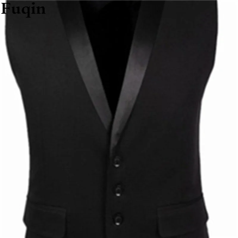 New Arrival fashion  Gilet Homme Dress Vests Slim Fit Mens Suit Vest Male WaistcoatCasual Sleeveless Formal Business top Jacket