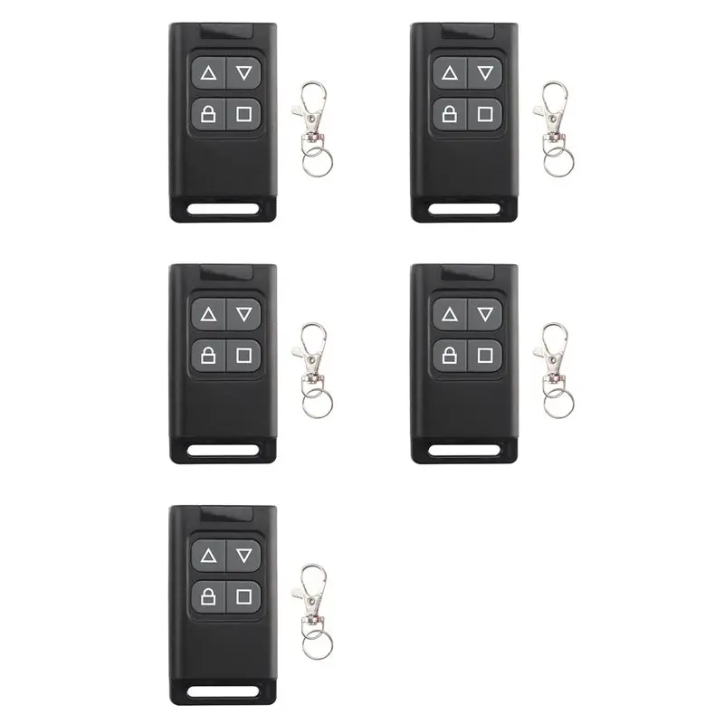 B63B-5X RF 433Mhz Auto Copy Remote Control Electric Garage Door Opener Controller Duplicator Clone Cloning Transmitter