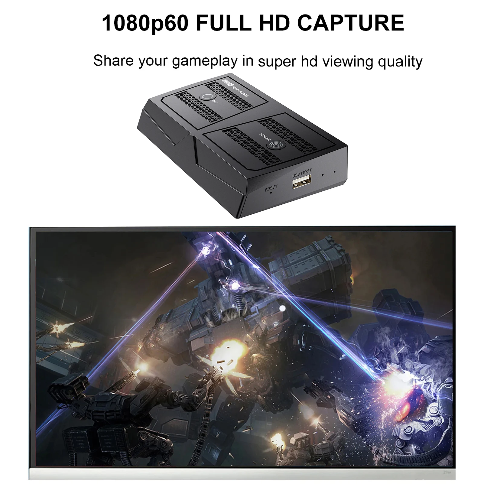 4k 60hz Loop HDMI Video Capture Card To USB Flash Drive U Disk 1080p60fps Game Video Recording PC Live Streaming Mic in Line Out