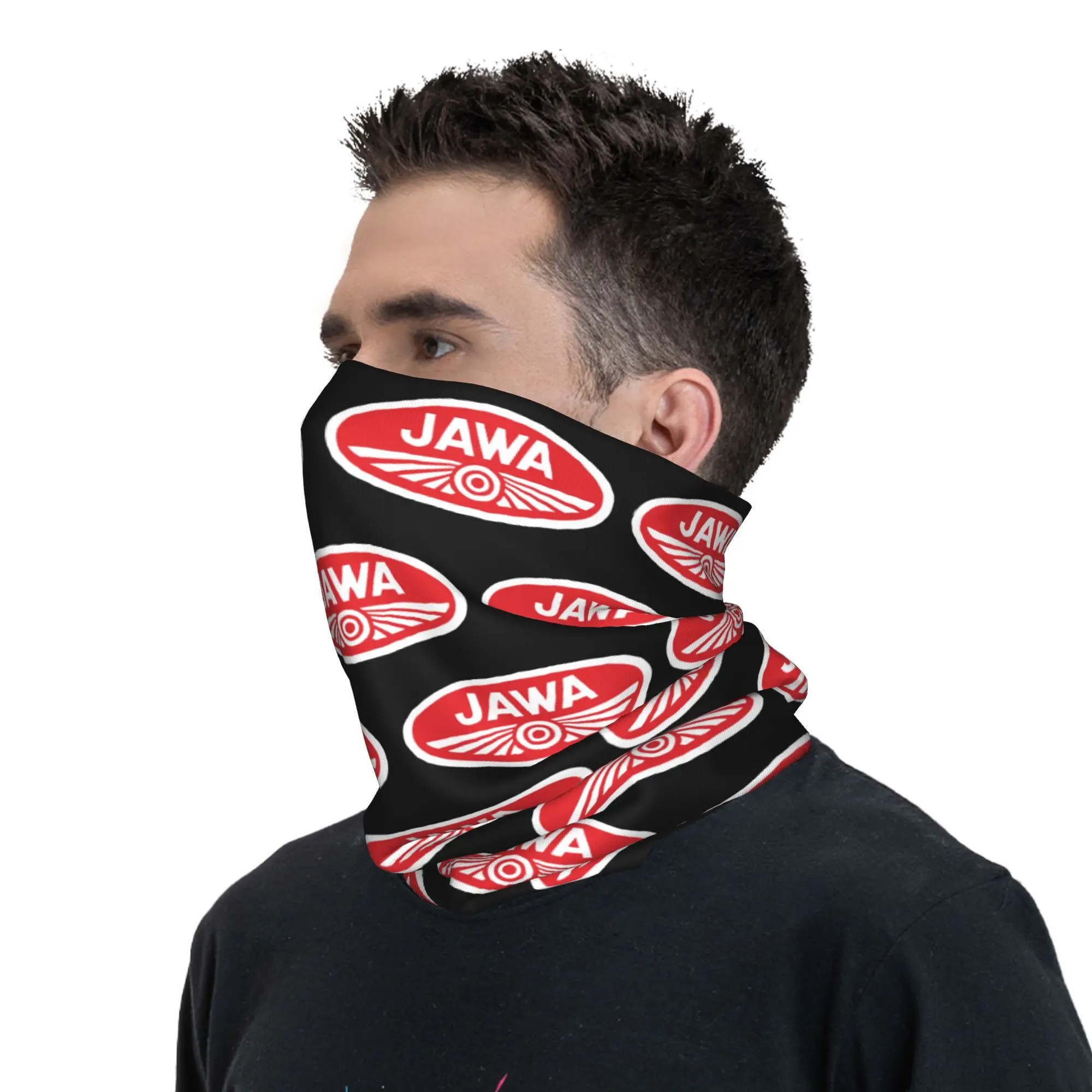 Sciarpa bandana invernale antivento personalizzata J-Jawas per moto da uomo e donna per l'escursionismo
