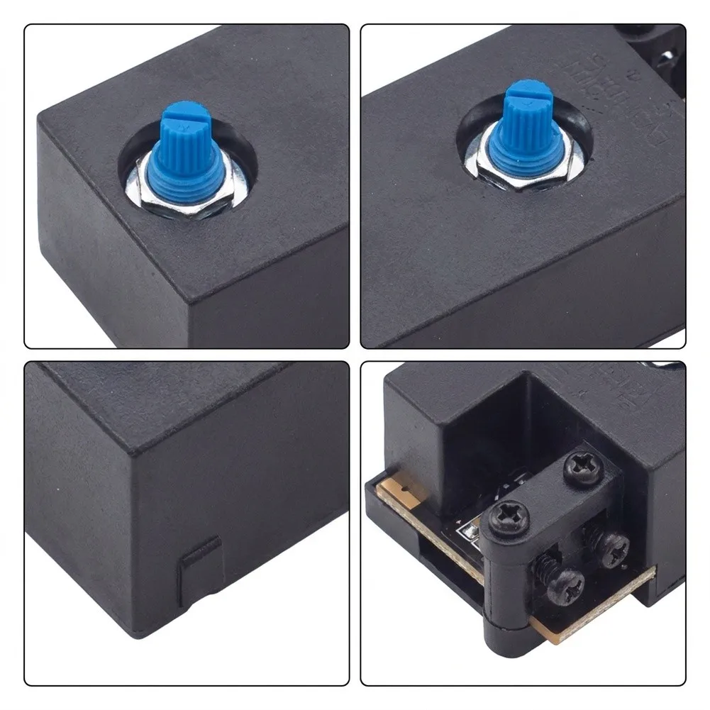 Dual Rotary Dimmer Switch with Varistor Dimming Technology for 220V Incandescent Lamps 0-100% Brightness Range