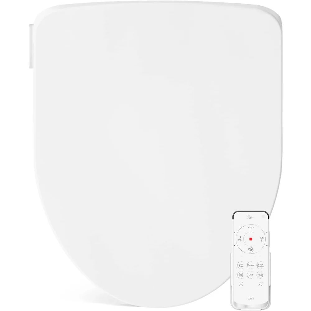 

Bio Bidet by Bemis Slim Three Smart Bidet Toilet Seat, Elongated, White