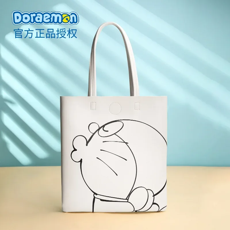 Sacs à main Doraemon pour femmes, portefeuille mignon, fourre-tout pour dames, sacs initiés, boîte à provisions, sac de créateur de luxe, haute