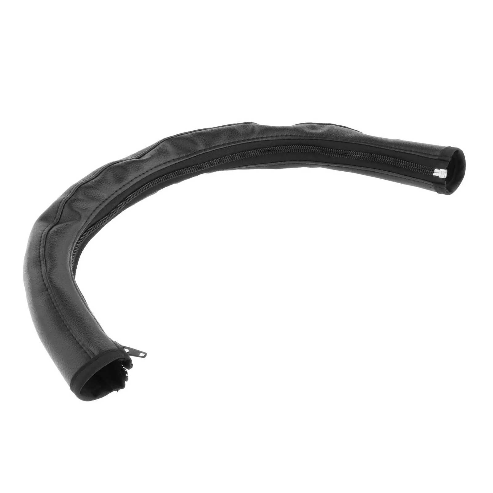 Stroller Handle Dust-Proof Cover Pu Leather with Zipper Closure Cover, Pushchair